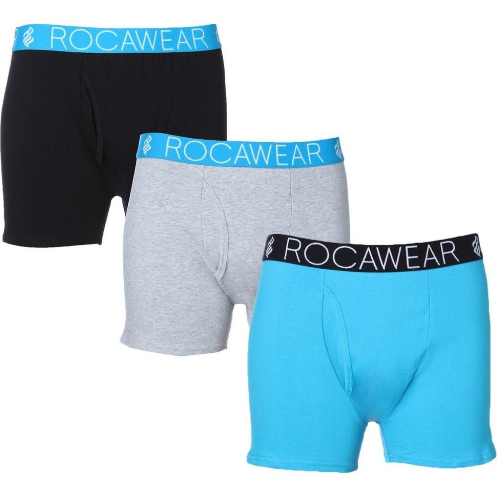 Rocawear Mens Boxer Briefs 3 Pack Tagless